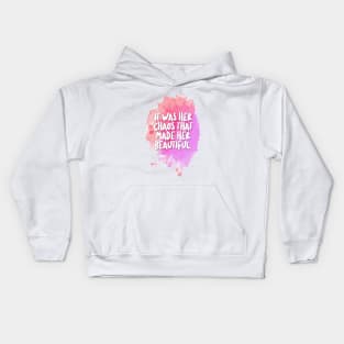 It was her chaos that made her beautiful. Kids Hoodie